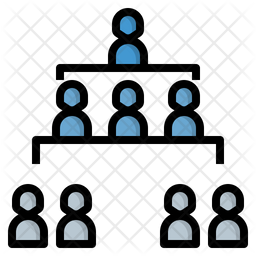 256x256 Senate Icon Of Colored Outline Style