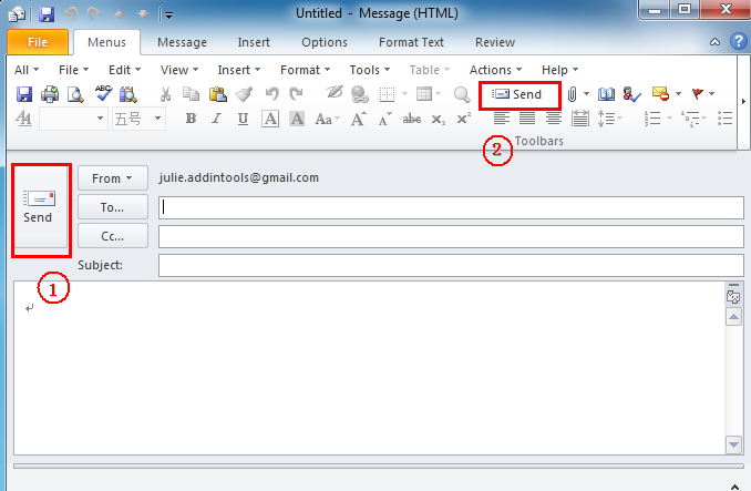 678x443 Where Is The Send Button In Microsoft Outlook