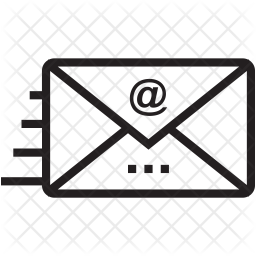 256x256 Sending Email Icon Of Line Style