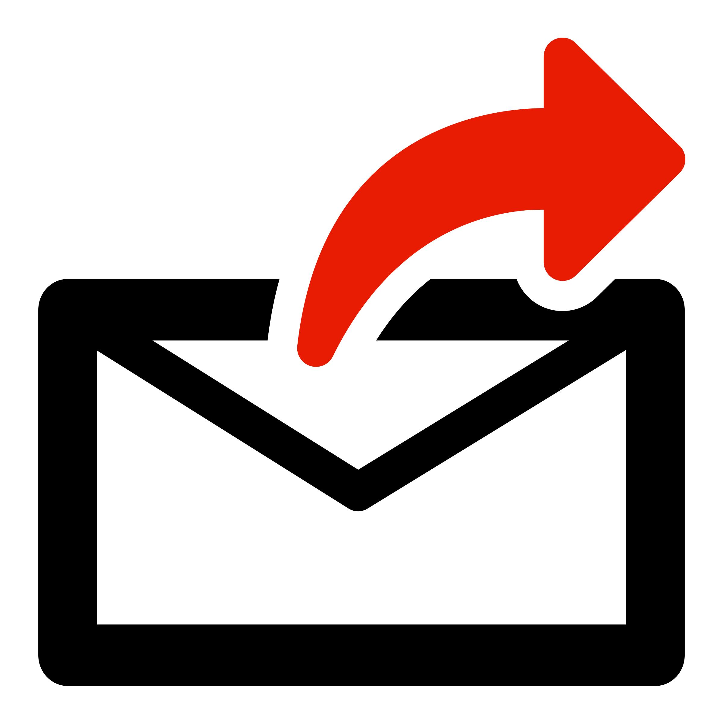 2400x2400 Primary Mail Send Icons Png