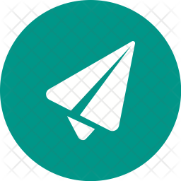 256x256 Send Icon Of Glyph Style