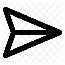 256x256 Send Message Icon Of Line Style