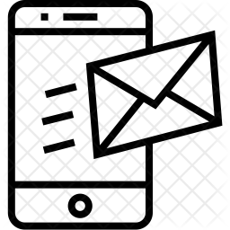 256x256 Send Message Icon Of Line Style