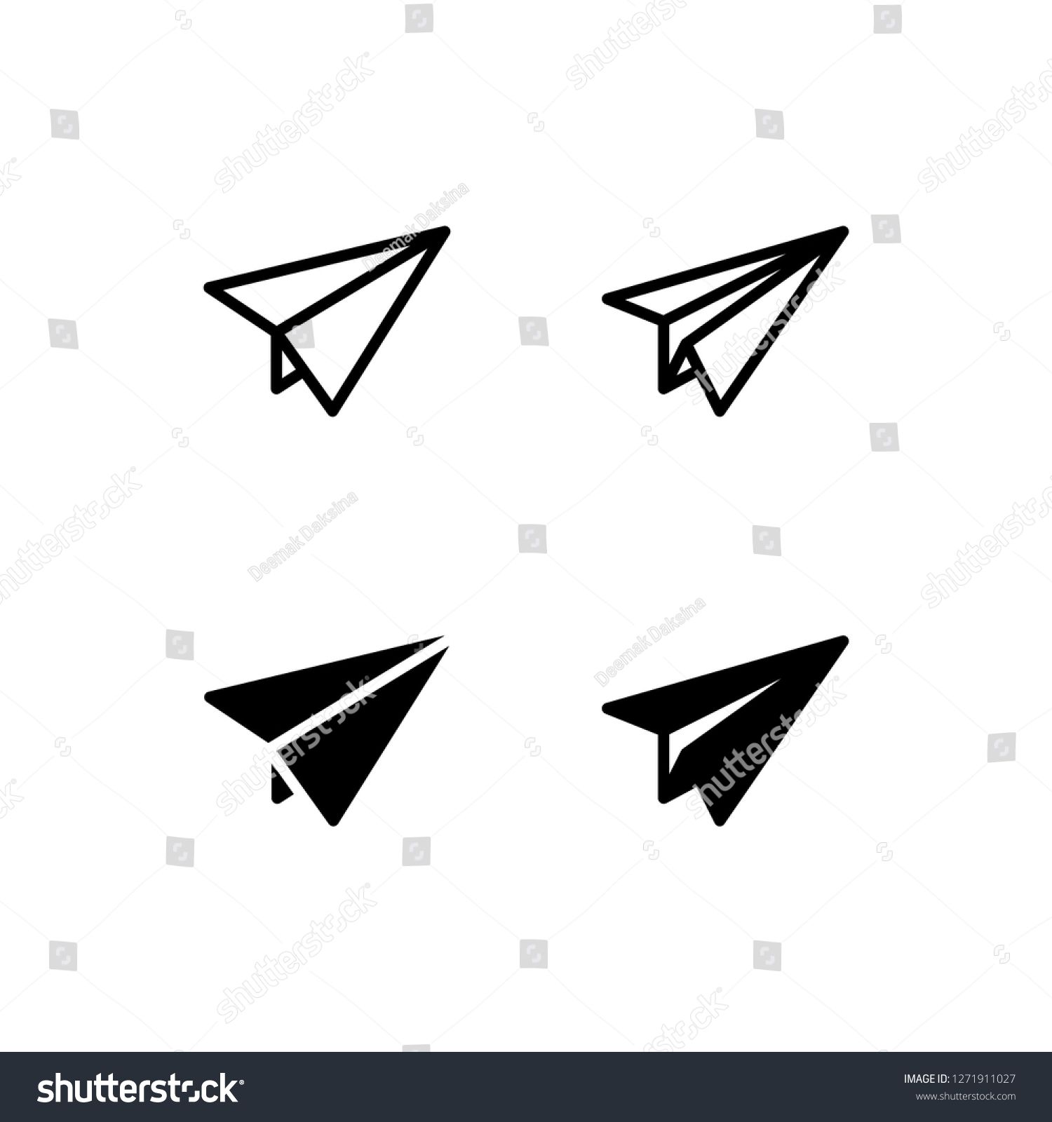 1500x1600 Paper Plane Icon Design Paper Plane, Send, Message, Fly, Origami