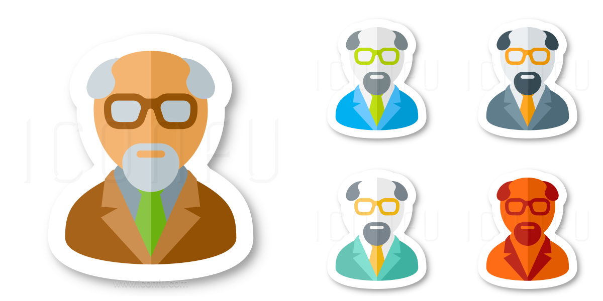 1200x600 Senior Citizen Male Icon