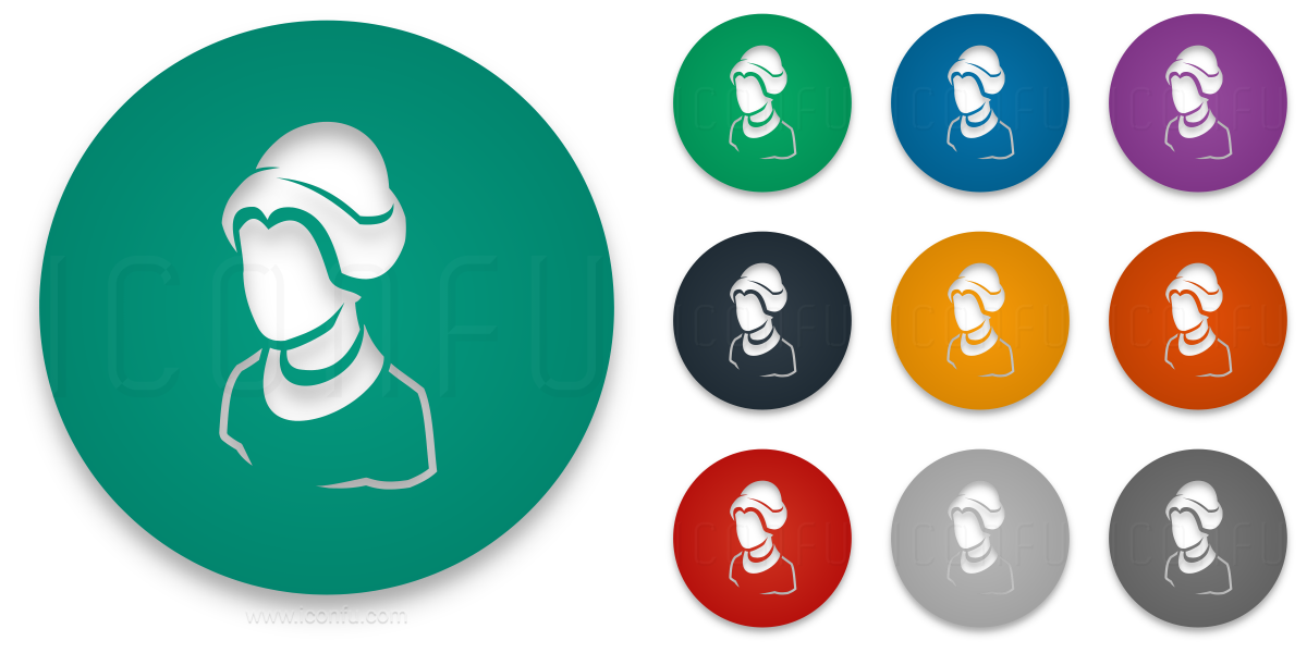 1200x600 Senior Citizen Female Icon