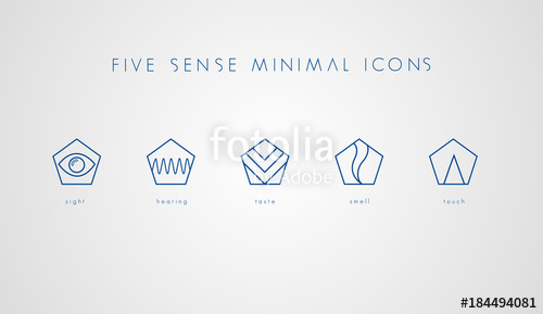 500x289 Five Sense Icons Stock Photo And Royalty Free Images On Fotolia