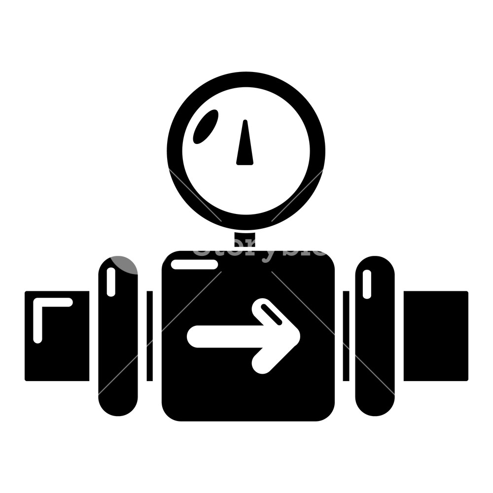 1000x1000 Pressure Sensor Icon Simple Illustration Of Pressure Sensor