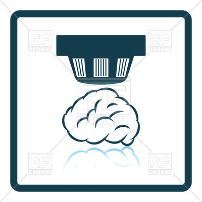 400x400 Smoke Sensor Icon Vector Image Of Signs, Symbols, Maps Angelp