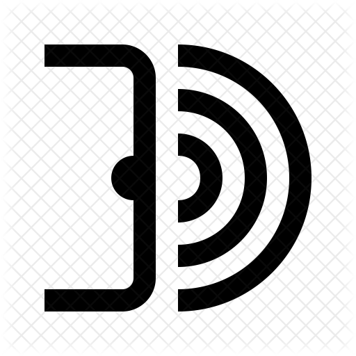 512x512 Motion Sensor Icon Of Line Style