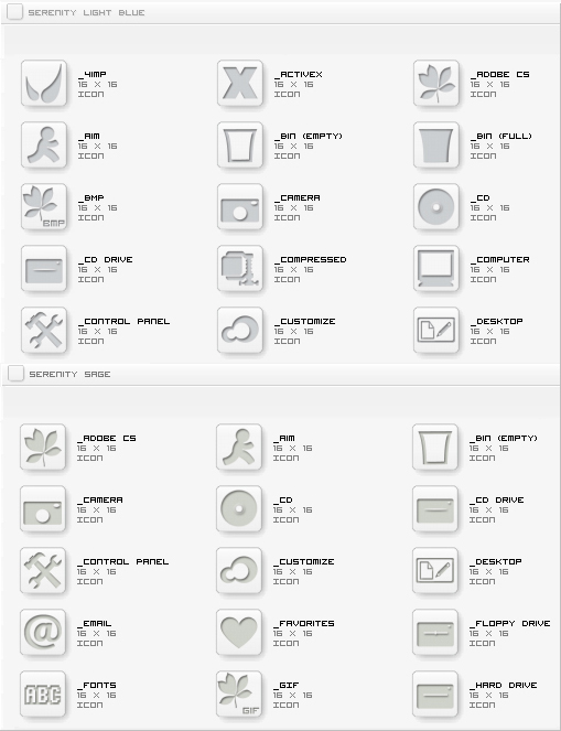 509x663 Serenity Icon Pack