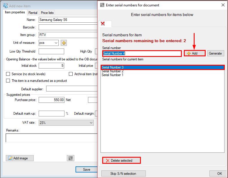 785x613 Support For Serial Numbers