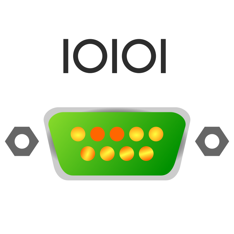 800x800 Free Clipart Serial Port Icon