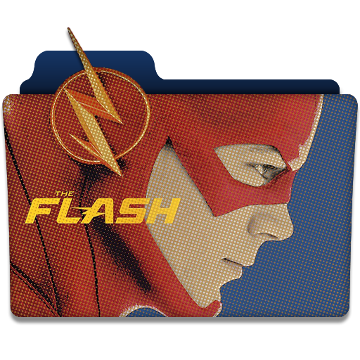 512x512 The Flash Tv Series Folder Icon