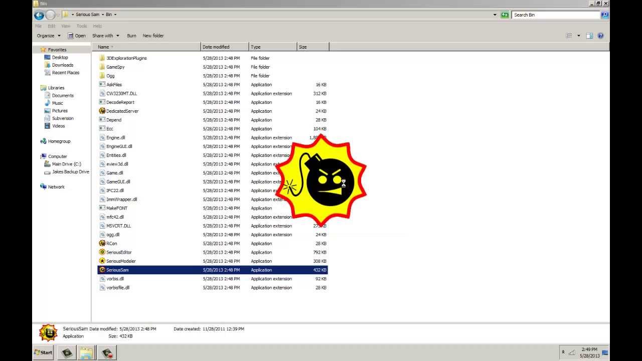 Tutorial On How To Install Serious Sam The First Encounter 1280x720 Tutorial On How To Install Serious Sam The First Encounter