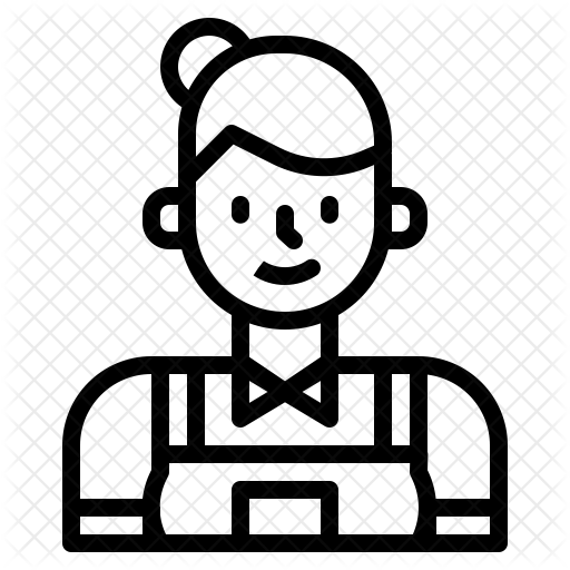 512x512 Servant Icon Of Line Style