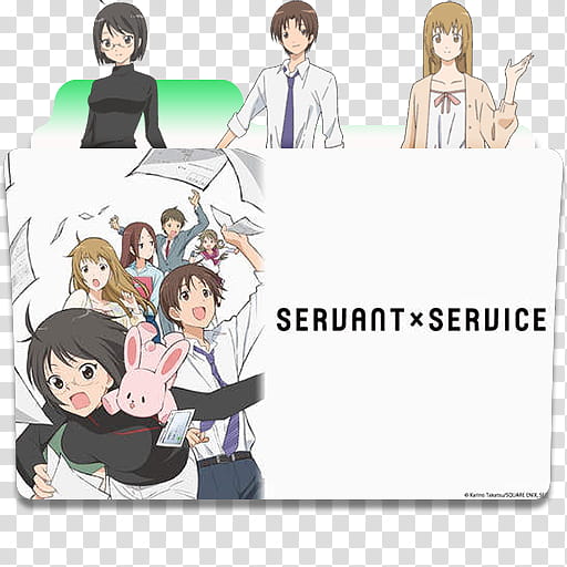 512x512 Anime Icon Servant X Service V, Servant X Service Transparent