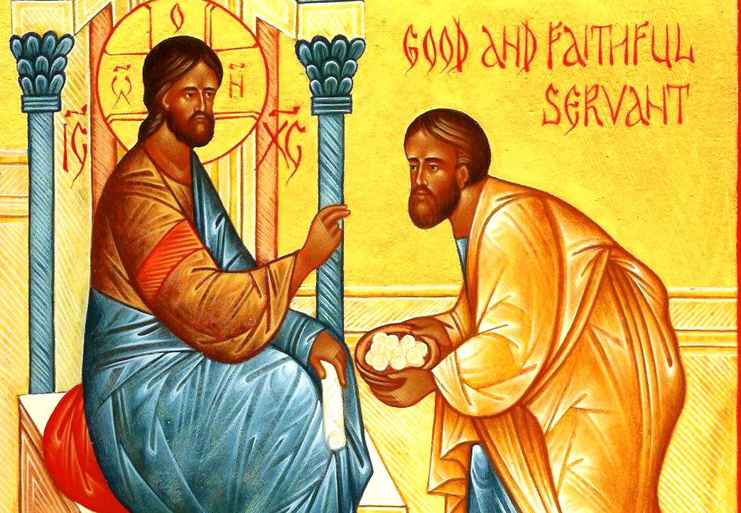 1043x722 Parable Of The Talents Good And Faithful Servant Icon