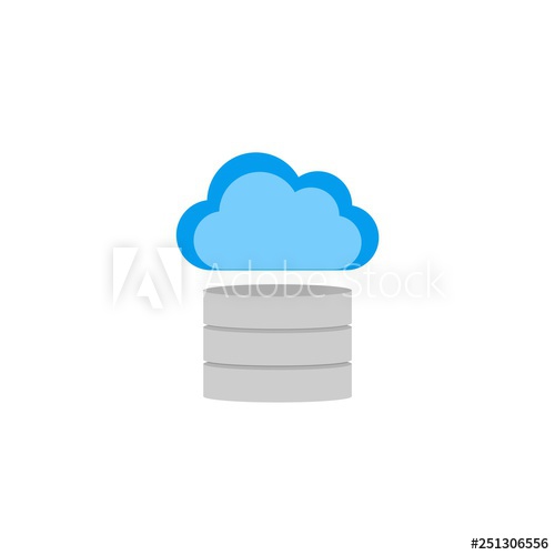 500x500 Database Server And Cloud Icon
