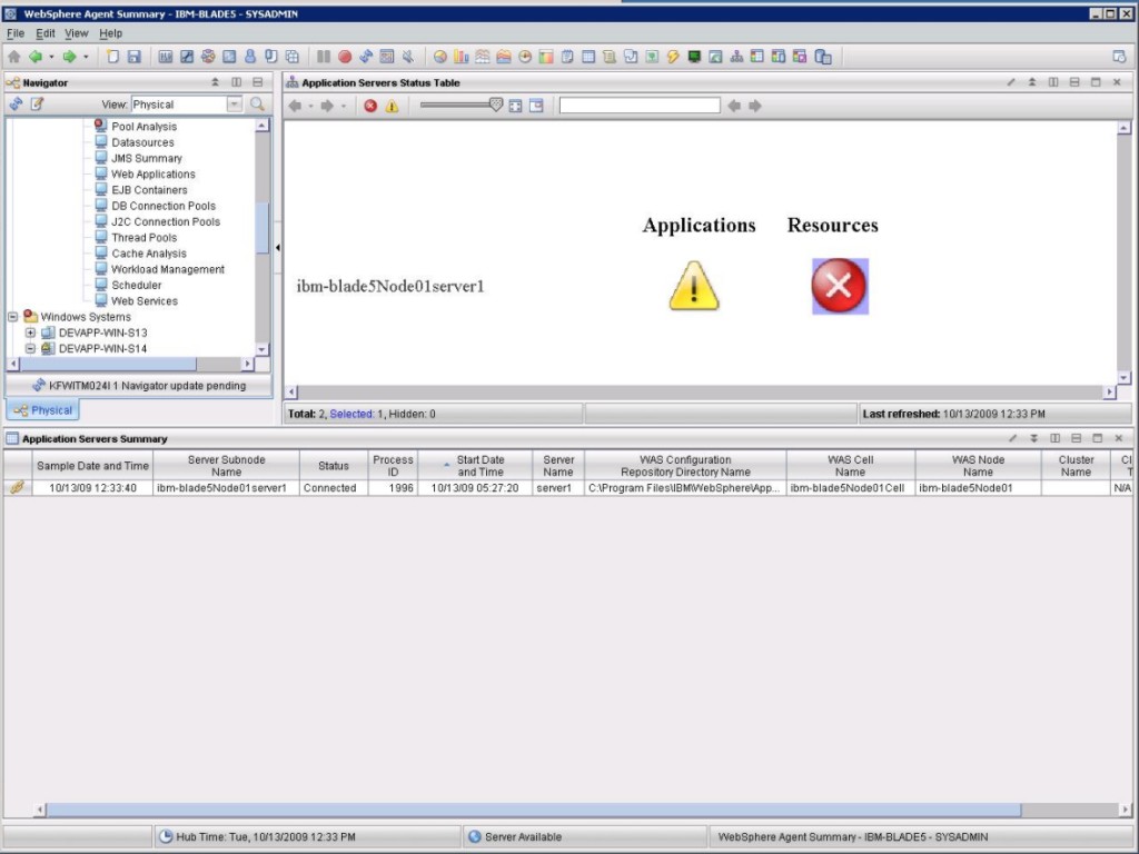 1024x768 Scenario Determining If The Websphere Cluster Needs To Be Load