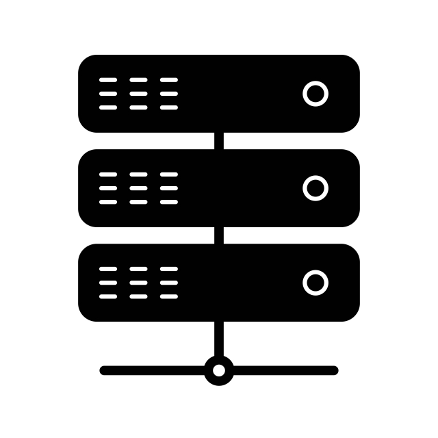 640x640 Vector Server Icon, Server, Link, Connect Png And Vector