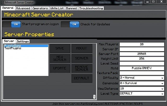640x406 Automatic Server Creator For Minecraft