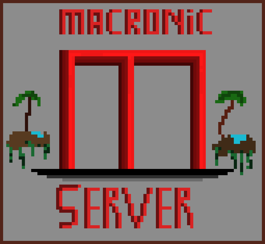 850x780 Macronic Server Icon Pixel Art Maker
