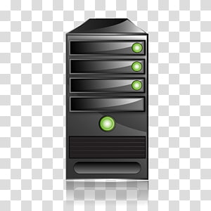 300x300 Black Server Illustration, Server Microsoft Powerpoint Server