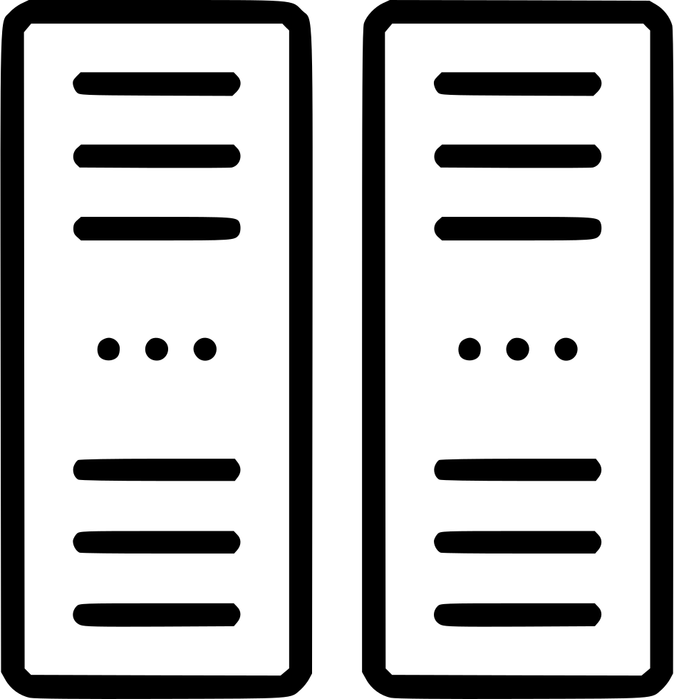 Server Rack Icon at Vectorified.com | Collection of Server Rack Icon ...