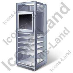 Server Rack Frame Icon, Pngico Icons 256x256 Server Rack Frame Icon, Pngico Icons