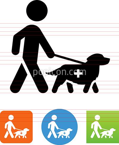 400x489 Service Animal Icon