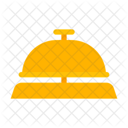 256x256 Service Bell Icon Of Flat Style