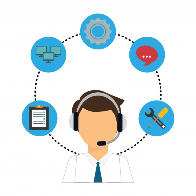 626x626 Technical Service And Call Center Icon Vector Premium Download