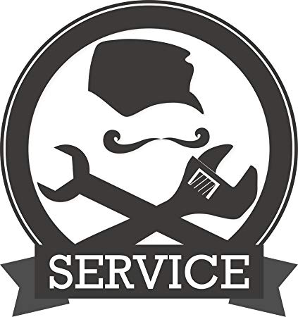 423x450 Cool Vintage Retro Car Mechanic Service Icon Vinyl
