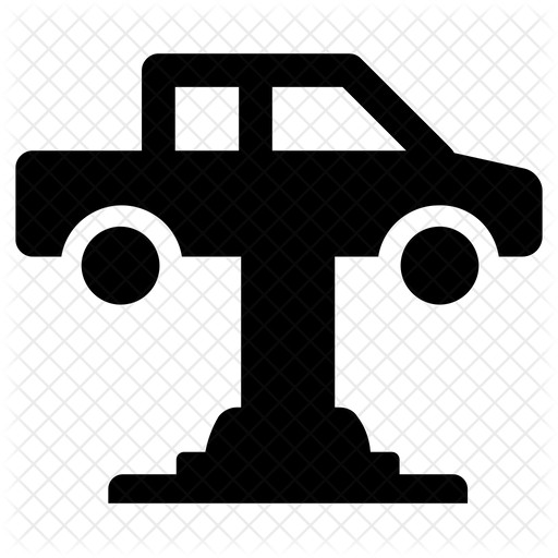 512x512 Car Servicing Icon Of Glyph Style