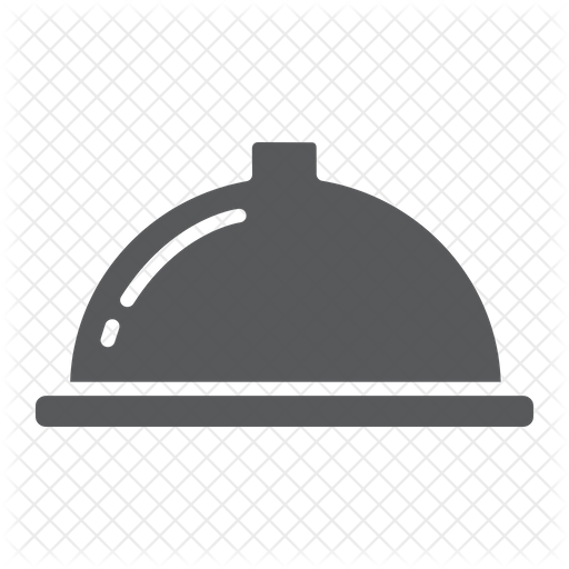 512x512 Serving Tray Icon Of Glyph Style