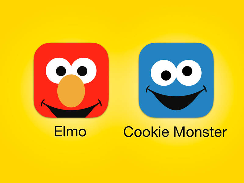 800x600 Sesame Street Ios Icons