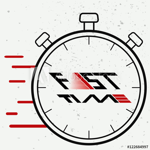 Faster Logo Fast Time Concept, Training Session Icon 500x500 Faster Logo Fast Time Concept, Training Session Icon