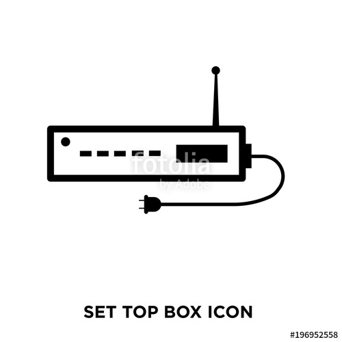 Set Top Box Icon Stock Image And Royalty Free Vector 500x500 Set Top Box Icon Stock Image And Royalty Free Vector