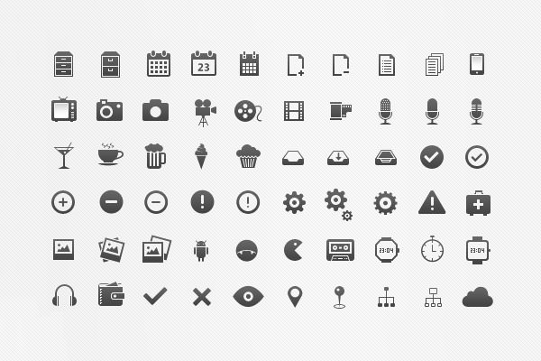Website Icon Set 600x400 Website Icon Set
