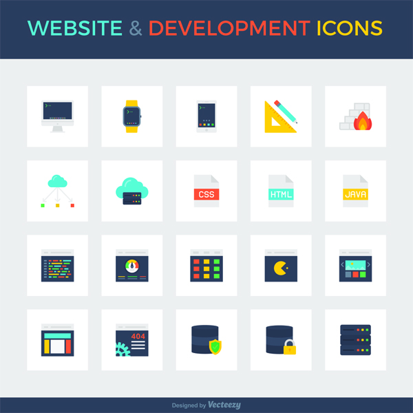 600x600 Smashing Freebies Website Development Icon Set