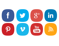 206x160 Free Social Media Icon Pack Html Free Social Media Icons