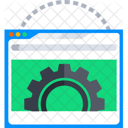 Webpage Setting Icon Of Flat Style 256x256 Webpage Setting Icon Of Flat Style