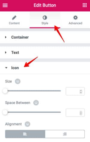 Setting An Icon For A Button In Jupiter X 300x474 Setting An Icon For A Button In Jupiter X