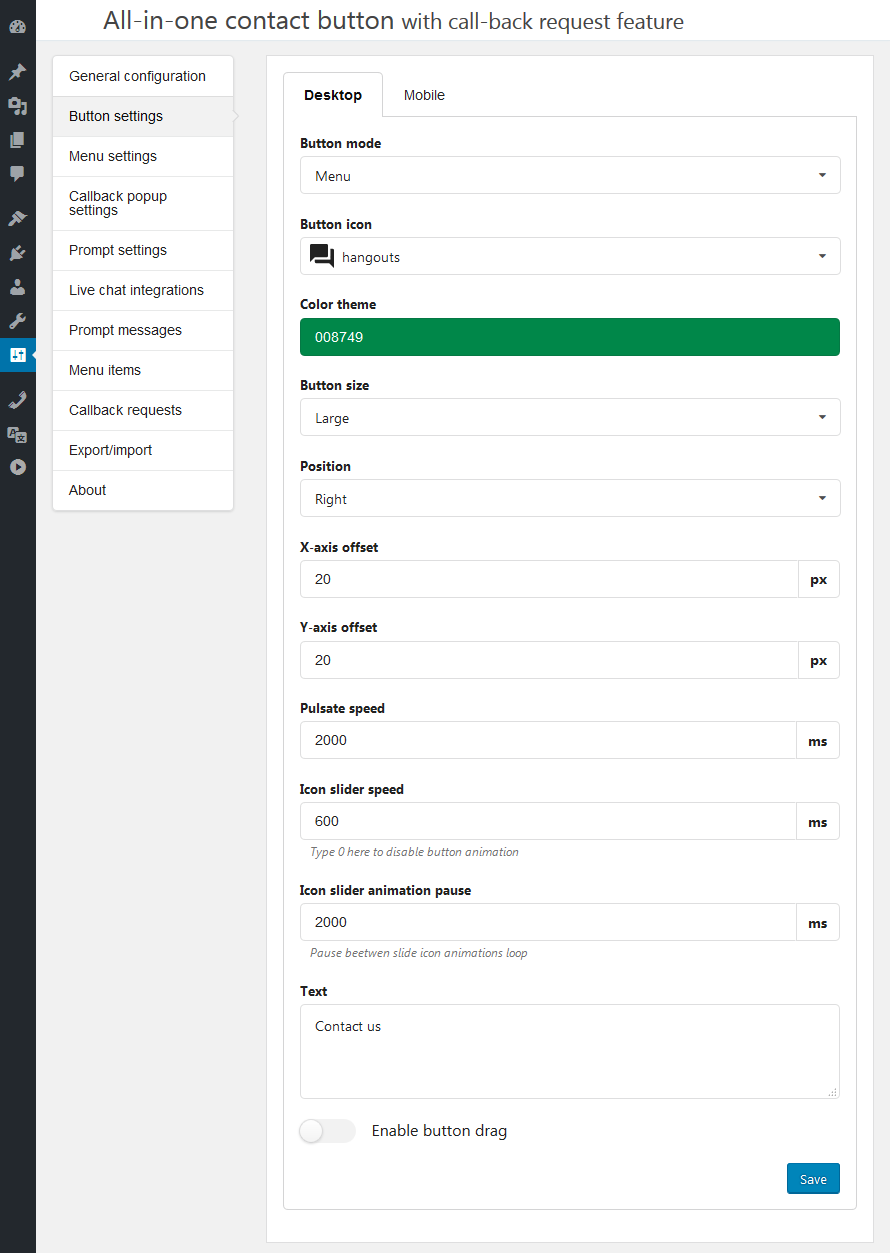 Button Settings 890x1253 Button Settings