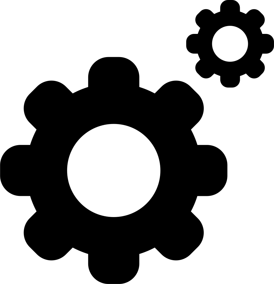Cogs On Wheels Interface Symbol For Settings Edition Button 944x980 Cogs On Wheels Interface Symbol For Settings Edition Button