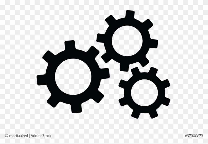 840x582 Settings Gears Flat Icon For Apps And Websites