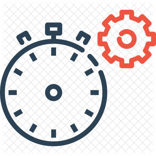 512x512 Time, Timer, Page, Response, Optimization, Settings, Gear Icon