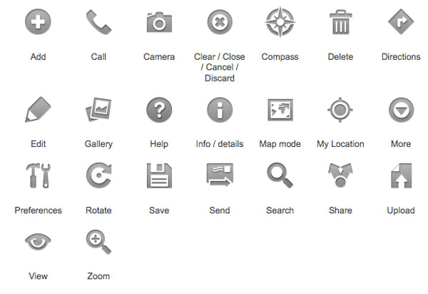 Settings Icon Android Menu 600x412 Settings Icon Android Menu