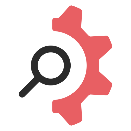 512x512 Search Settings Colored Stroke Icon